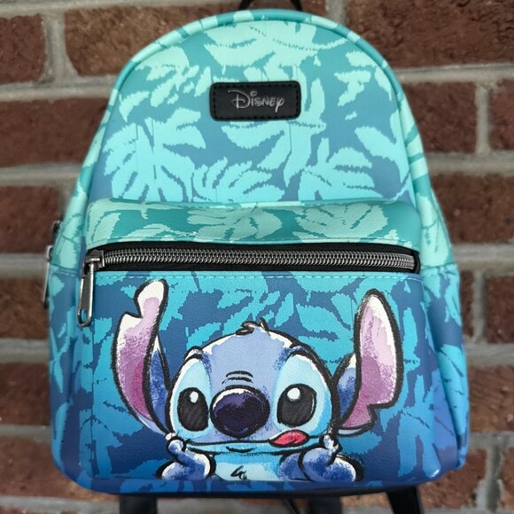Disney Lilo & Stitch Backpack * Loungefly * EUC - Picture 1 of 9